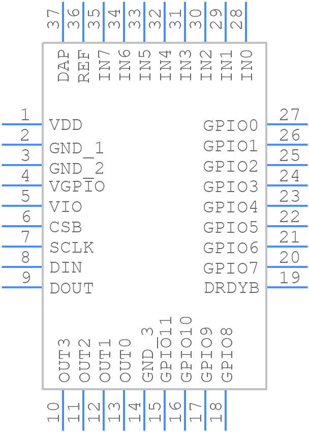 LMP92018SQE/NOPB - Texas Instruments - PCB symbol