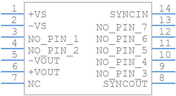 DCP012405BP-U - Texas Instruments - PCB symbol