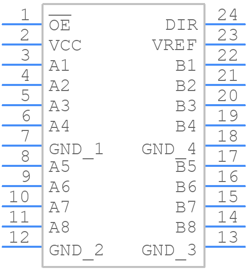 SN74GTLPH306DGVR - Texas Instruments - PCB symbol