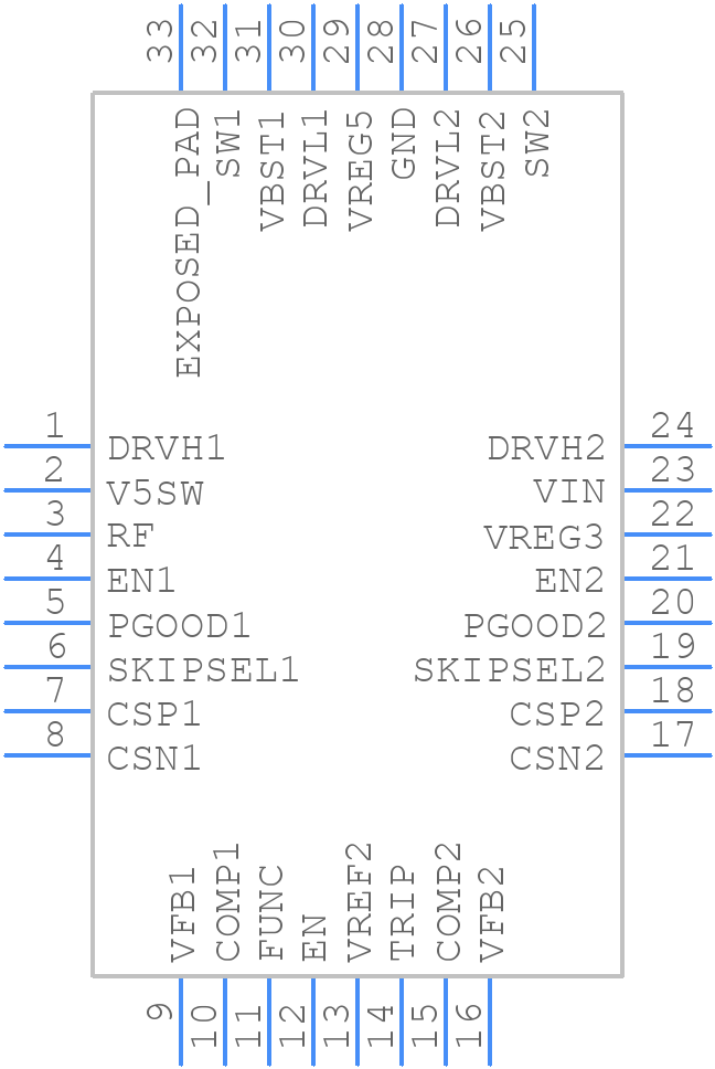 TPS51220ARTVR - Texas Instruments - PCB symbol