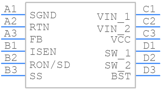 LM34917ATL/NOPB - Texas Instruments - PCB symbol