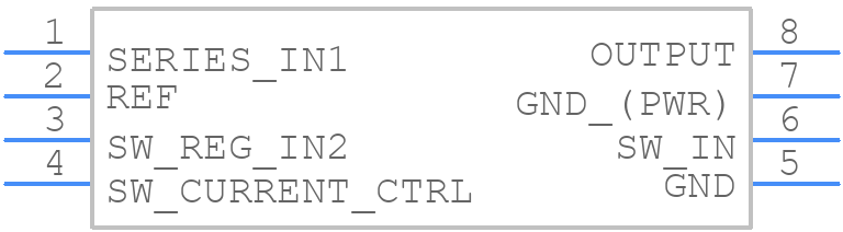 TL499ACPSR - Texas Instruments - PCB symbol