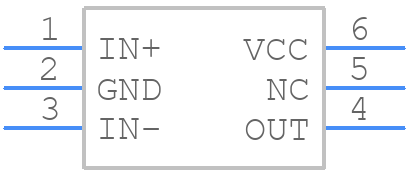 TLV3691IDPFR - Texas Instruments - PCB symbol