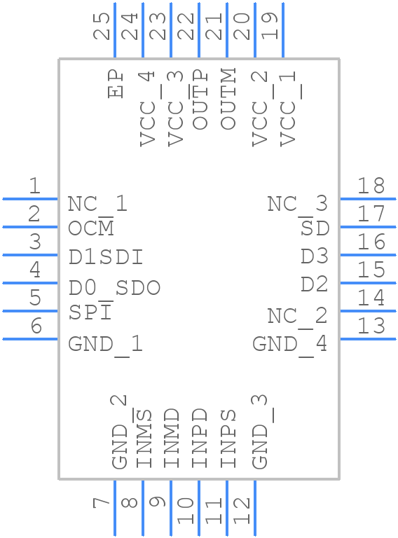 LMH6881SQ/NOPB - Texas Instruments - PCB symbol