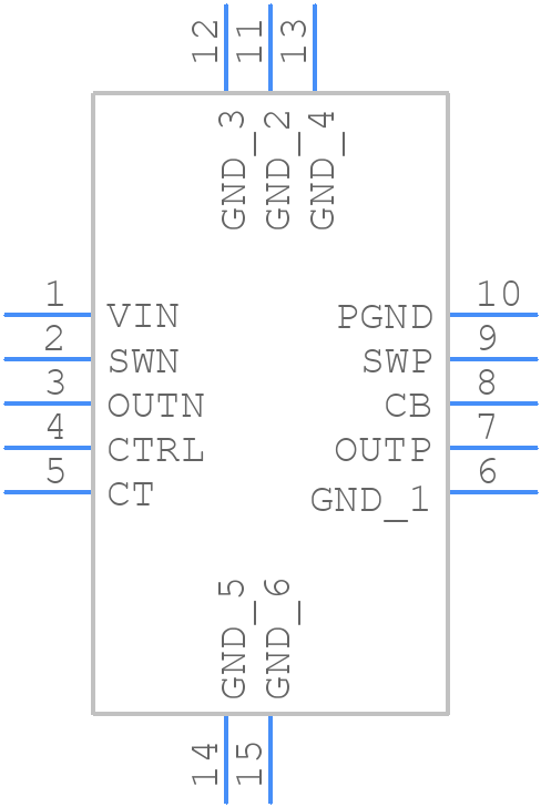 TPS65137ASDSCR - Texas Instruments - PCB symbol