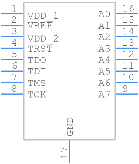 SCANSTA476TSD/NOPB - Texas Instruments - PCB symbol