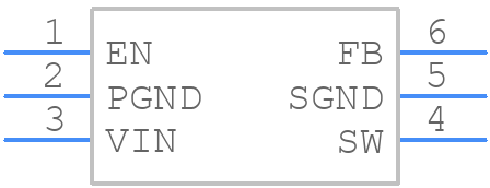 LM3671LC-1.3/NOPB - Texas Instruments - PCB symbol