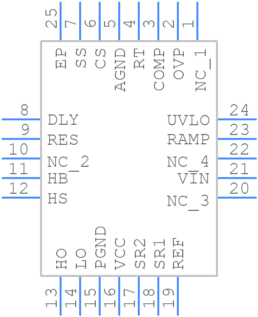 LM5035BSQ/NOPB - Texas Instruments - PCB symbol