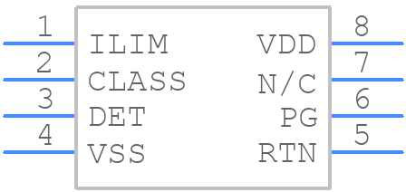 TPS2377PW - Texas Instruments - PCB symbol