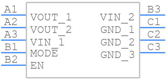 TPS8268105SIPT - Texas Instruments - PCB symbol
