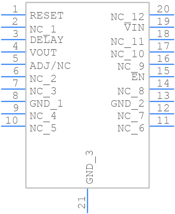 TPS7B6701QPWPRQ1 - Texas Instruments - PCB symbol