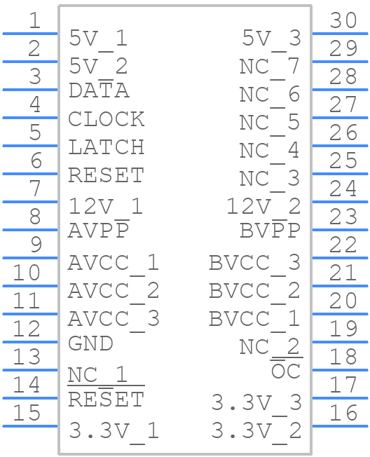 TPS2206IDBR - Texas Instruments - PCB symbol