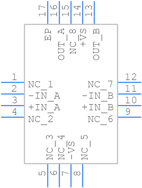OPA2677IRGVT - Texas Instruments - PCB symbol