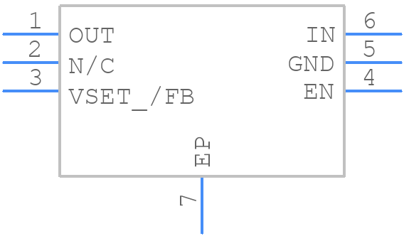 TPS781330220DRVR - Texas Instruments - PCB symbol