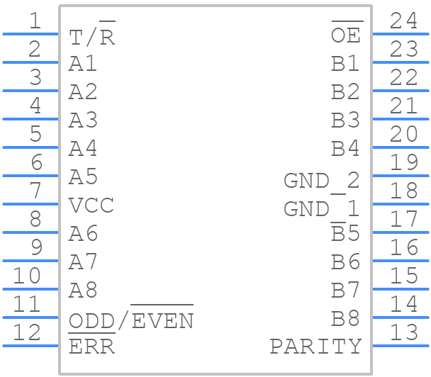 SN74ABT657ADW - Texas Instruments - PCB symbol