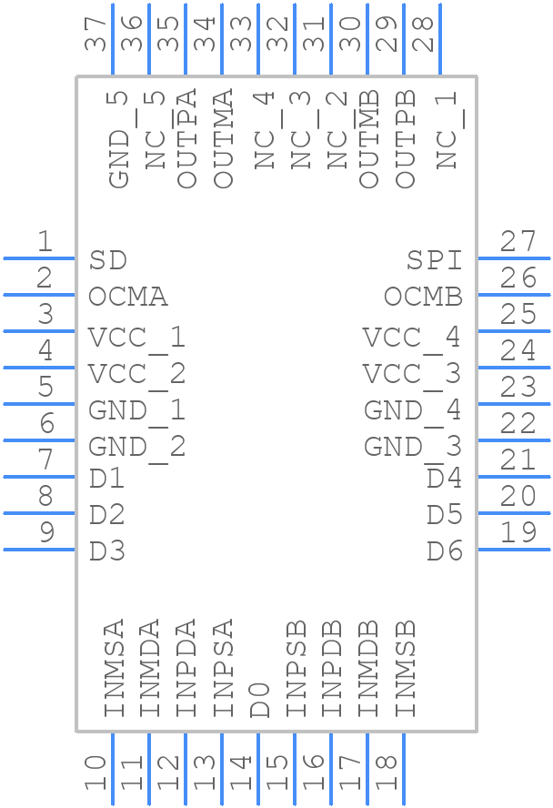 LMH6882SQ/NOPB - Texas Instruments - PCB symbol