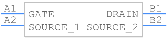 CSD25213W10 - Texas Instruments - PCB symbol