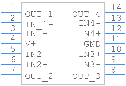 LP2902M/NOPB - Texas Instruments - PCB symbol