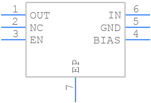 TPS720115DRVR - Texas Instruments - PCB symbol