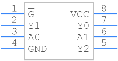 SN74LVC1G29DCUR - Texas Instruments - PCB symbol