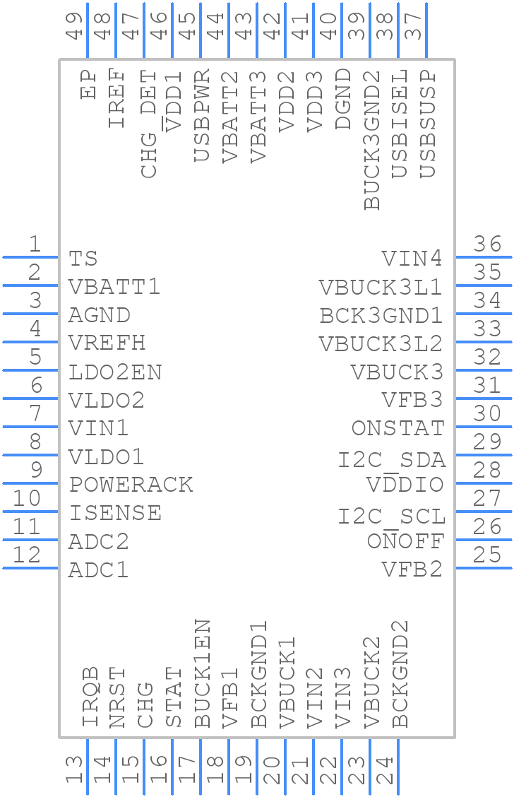 LP3913SQX-AA/NOPB - Texas Instruments - PCB symbol