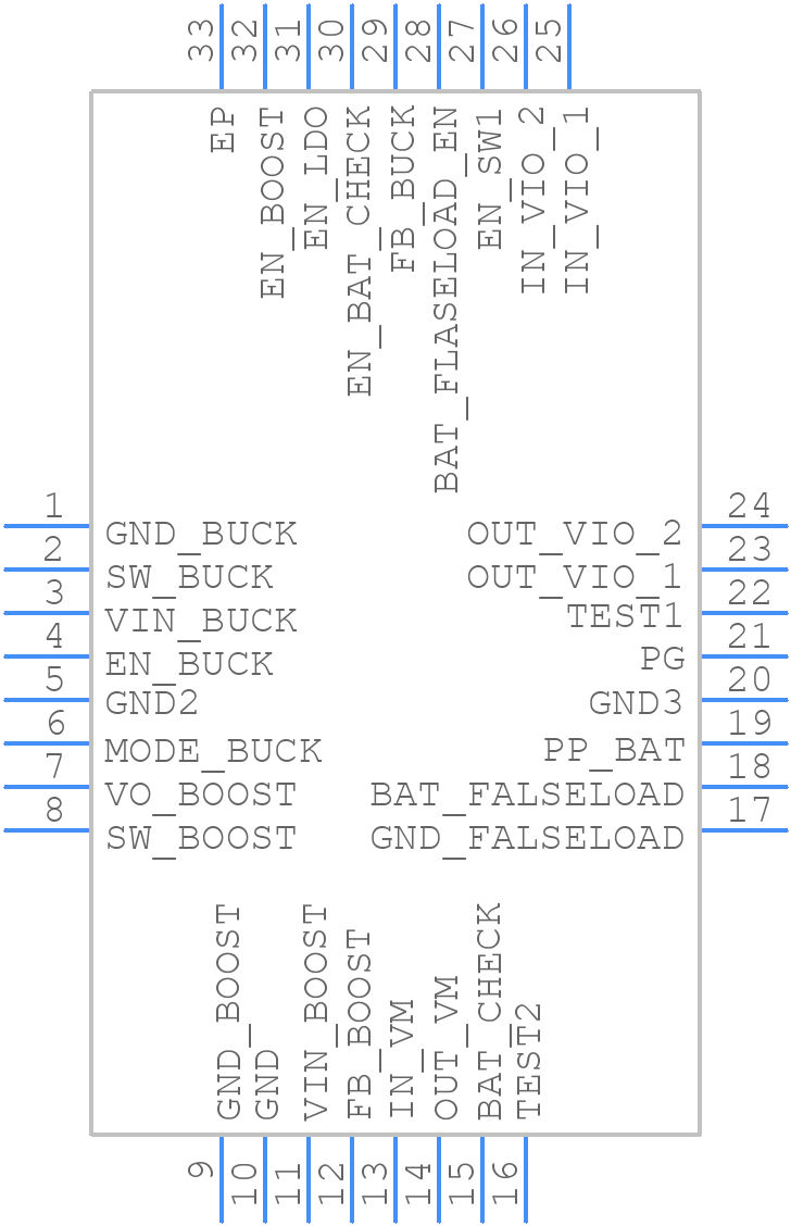 TPS80010ARSMR - Texas Instruments - PCB symbol