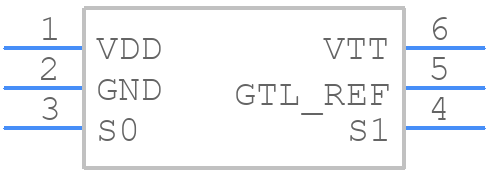 SN74GTL3004DCKR - Texas Instruments - PCB symbol