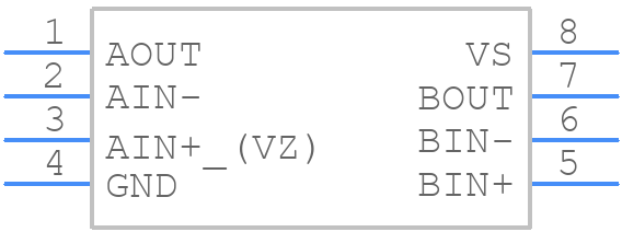 LM432MAX/NOPB - Texas Instruments - PCB symbol