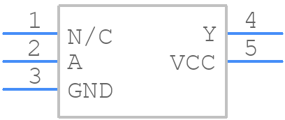SN74AUP1G14DBVR - Texas Instruments - PCB symbol