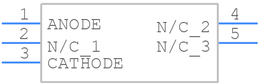 LM4041DIM7-1.2/NOPB - Texas Instruments - PCB symbol