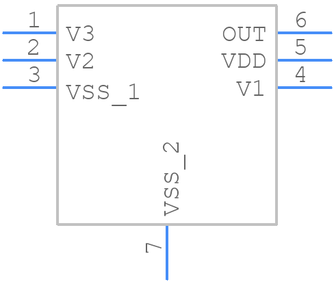 BQ294592DRVR - Texas Instruments - PCB symbol