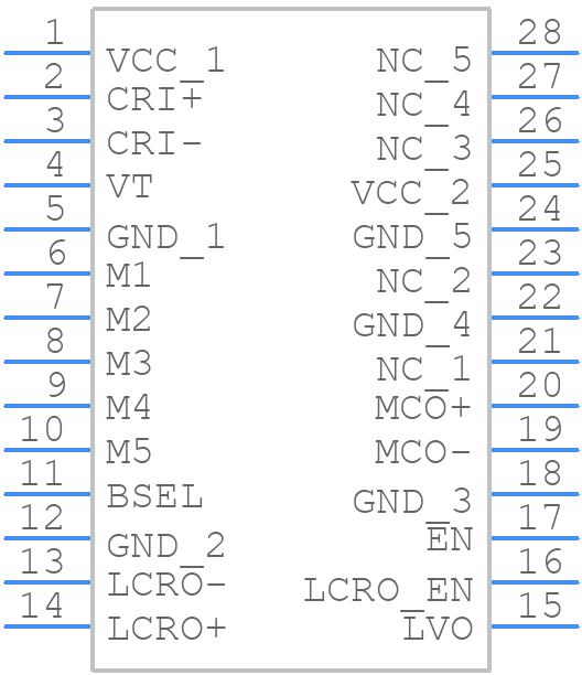 SN65LVDS150PW - Texas Instruments - PCB symbol