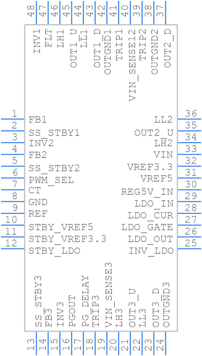 TPS5130PT - Texas Instruments - PCB symbol