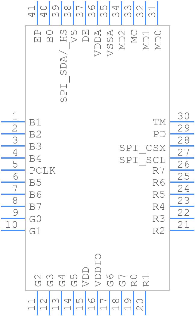 LM2512ASN/NOPB - Texas Instruments - PCB symbol