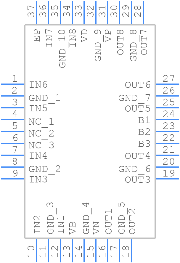 TX810IRHHT - Texas Instruments - PCB symbol