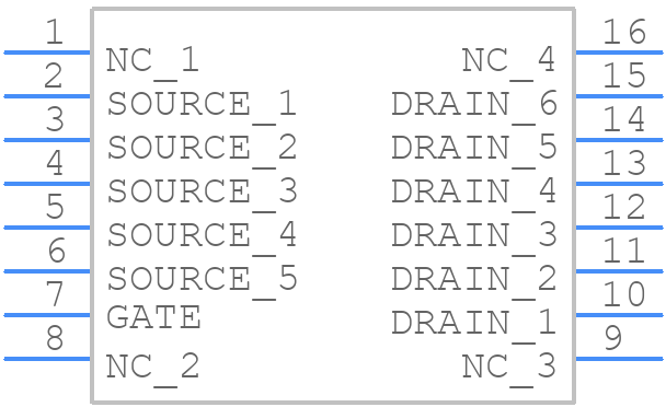TPS1101PWR - Texas Instruments - PCB symbol