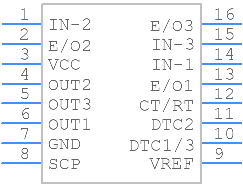 TPS5100IPW - Texas Instruments - PCB symbol