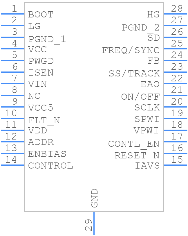 LM10520MH/NOPB - Texas Instruments - PCB symbol