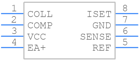 UC39432D - Texas Instruments - PCB symbol