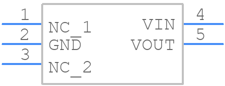 LM4125IM5-2.0/NOPB - Texas Instruments - PCB symbol