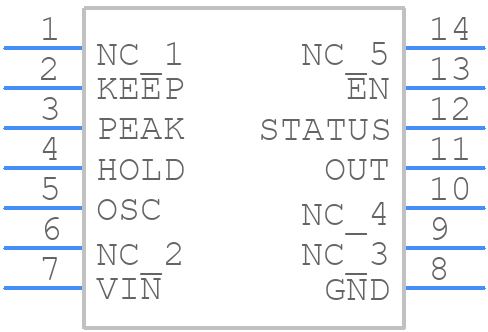 DRV120APWR - Texas Instruments - PCB symbol