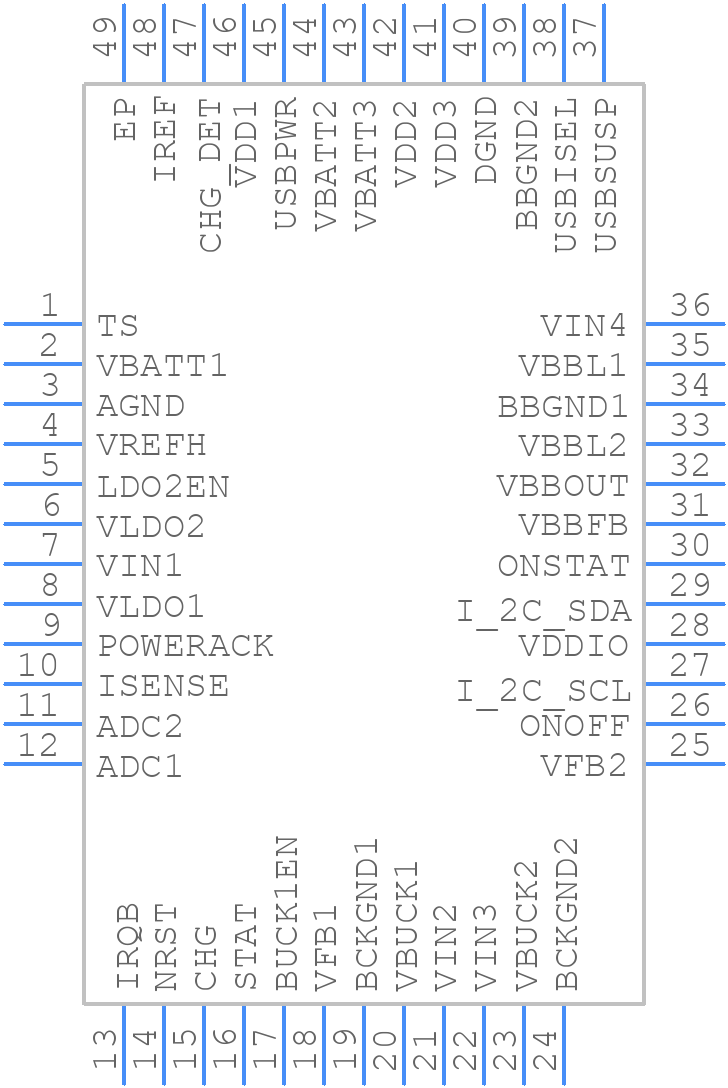 LP3910SQ-AN/NOPB - Texas Instruments - PCB symbol