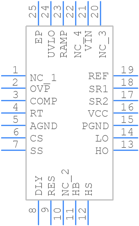 LM5035SQ/NOPB - Texas Instruments - PCB symbol
