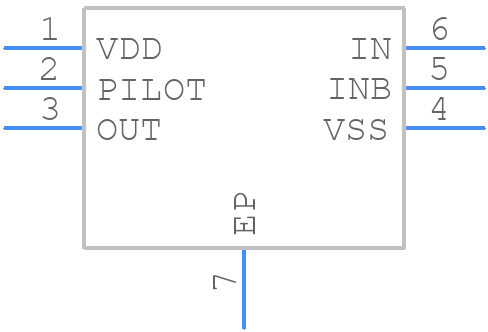 LM5134ASD/NOPB - Texas Instruments - PCB symbol