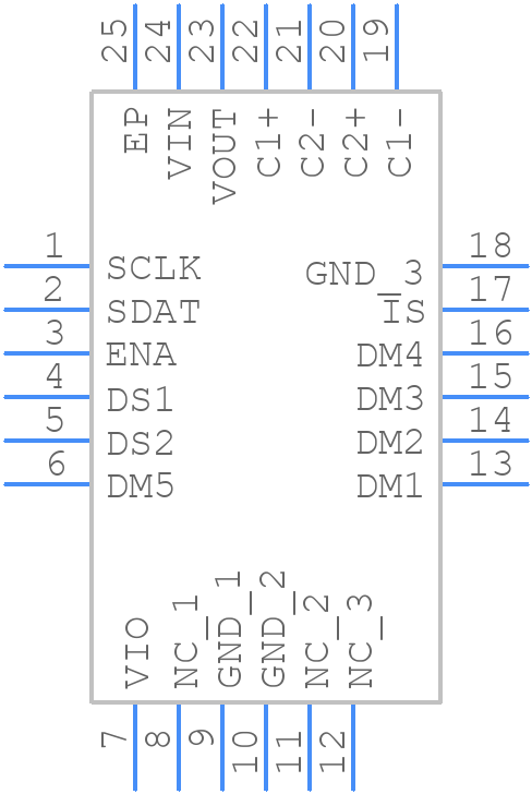 TPS60251RTWT - Texas Instruments - PCB symbol