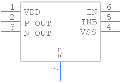 LM5114ASD/NOPB - Texas Instruments - PCB symbol