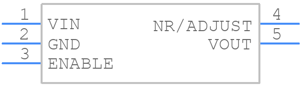 REG102NA-2.5/250 - Texas Instruments - PCB symbol