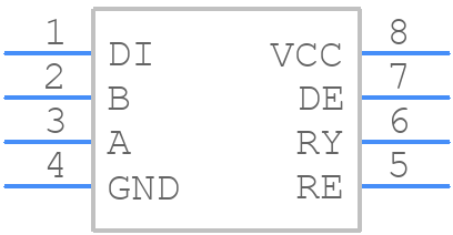 SN75119P - Texas Instruments - PCB symbol