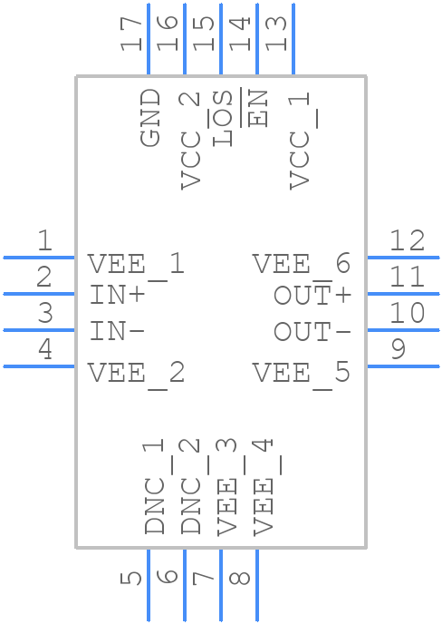 DS30EA101SQE/NOPB - Texas Instruments - PCB symbol