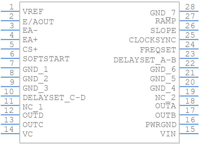 UC2875SDWREP - Texas Instruments - PCB symbol